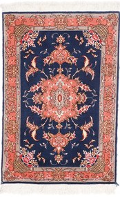 Tabriz Tappeto persiano 90x60 Rosa (Iran) Annodato A Mano