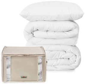 Organizer per vestiti sottovuoto in tessuto 42x40x25 cm Life – Compactor