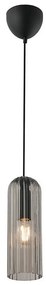 Nordlux - Lampada a sospensione su cavo MIELLA 1xE27/25W/230V fumé