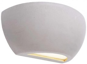 Deko-Light 341179 - Applique NETITO 1xE14/25W/230V calcestruzzo