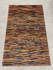 Gashguli Tappeto 150x90 Rosso (Iran) Annodato A Mano