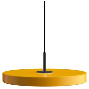 Giallo ocra Apparecchio a sospensione LED con paralume in metallo ø 31 cm Asteria Mini - UMAGE