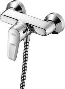 Rubinetto per doccia getto laminare cristallino a 2 manopole Ceramix Blue cromo lucido IDEAL STANDARD