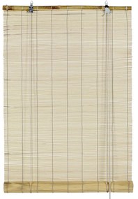 Tenda a pacchetto di colore naturale in bambù 60x160 cm – Gardinia