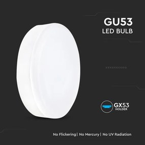 Lampadina LED GX53/6,4W/230V 3000K