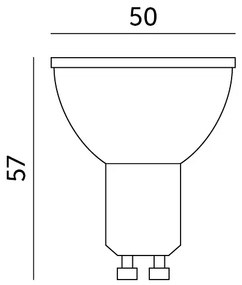 LED RGB Lampadina smart dimmerabile GU10/5W/230V 2700-6500K Wi-Fi Tuya