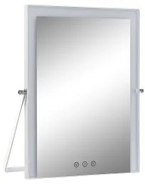 Specchio LED Touch da Tavolo DKD Home Decor Metallo (Ricondizionati A)