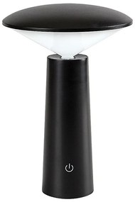 Rabalux 77147-LED Lampada da tavolo touch ricaricabile e dimmerabile POLPERRO LED/3W/3,7V 1200mAh nero