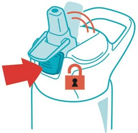 Borraccia Maped Picnik Concept Kids - blu, 430 ml