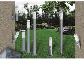 Rabalux 8267 - Lampada da esterno con sensore INOX TORCH 1xE27/25W IP44