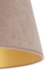 Duolla Paralume Cone altezza 18 cm, beige/oro