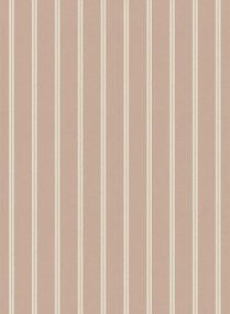 studio ditte Carta da parati Ribbon / Lintjes - Old Pink / Oudroze