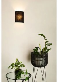 Brilagi - Applique SEMI 1xE27/15W/230V diametro 20 cm nero