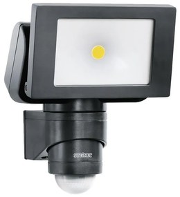 Faro da esterno con sensore di movimento 052546 in policarbonato, nero, Modulo LED 14.7W STEINEL