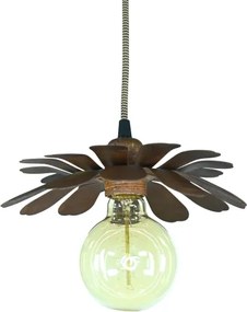 Bohemia-Design - Lampada a sospensione con cavo 1xE27/60W/230V bronzo