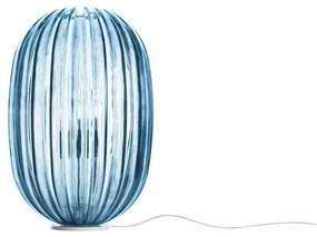 Plass Medio Lampada da Tavolo con Dimmer Azzurro - Foscarini