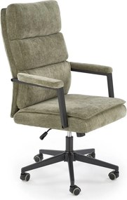 Sedia da ufficio Adriano tessuto oliva - H110 cm