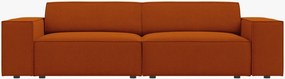 Divano modulare Jodie 3 posti in tessuto Megan – L204 cm