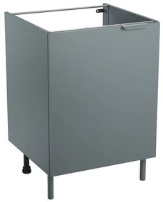 Base Eleki B60 grigio celadon L 60 x H 87.1 x P 58 cm