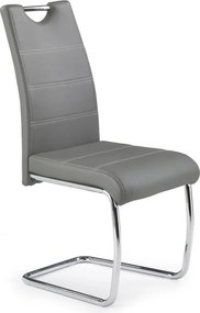 Sedia da pranzo SAFFON, 1 pezzo, grigia