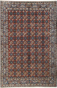 Veramin Tappeto 210x310 Rosso (Iran) Annodato A Mano