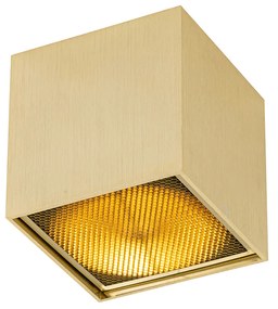 Faretto da superficie di design oro GU10 111mm - Box Honey