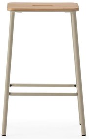 Set di sedie da bar color crema 2 pz (altezza della seduta 65 cm) Abba – Marckeric