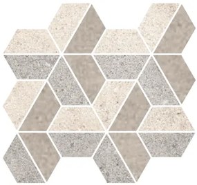 Decoro Esagonale 24x28 Effetto Pietra Gres Porcellanato Rett Light Ceramica Sant Agostino Highstone Hexagon CSAHHSLI28