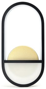 Aigostar - Applique a LED LED/13,5W/230V 2700K nero/oro