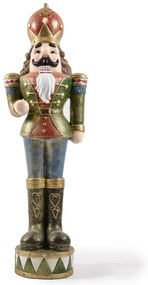Figurina schiaccianoci multicolore H 95 cm
