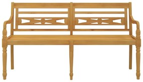 Panchina Batavia 150 cm in Legno Massello di Teak