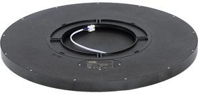 Fulgur 42364 - Plafoniera LED NOMY LED/40W/230V diametro 50 cm nero