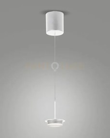 3805-40-102 montatura sali scendi bianca completa a led cct 2700k -...