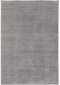 benuta Nest Tappeto a pelo lungo Soda Grigio 120x170 cm - Tappeto design moderno soggiorno