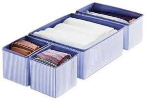 Organizer per cassetti in tessuto in set da 4 - Mioli Decor