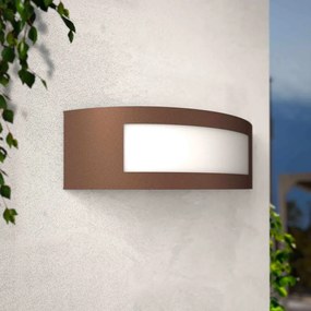 Applique Corten da Parete E27, IP54 da Esterno - Serie ARC Base E27