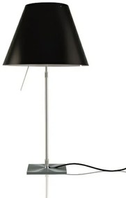 Costanza Lampada da Tavolo con Dimmer Alu/Liquorice Black - Luceplan