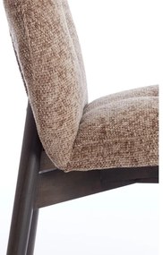 Set di sedie da pranzo marrone in imbottito 2 pz Sinosa – Light &amp; Living