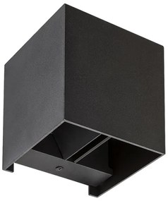 Rabalux 7396 - Applique da esterno SOLIN 1xG9/42W/230V IP54 nero