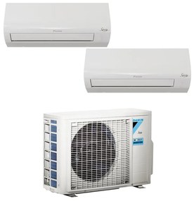 Condizionatore a muro multisplit DAIKIN DUAL PRO ERA 4 KW 9+9 13650 BTU classe raffreddamento A++