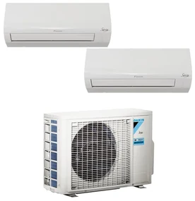 Condizionatore a muro multisplit DAIKIN DUAL PRO ERA 4 KW 9+9 13650 BTU classe raffreddamento A++
