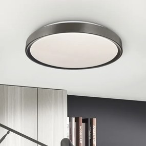 Brilagi-LED Lampada dimmerabile FANCIA LED/48W/230V 3000-6500K Ø 39 cm argento+telecomando