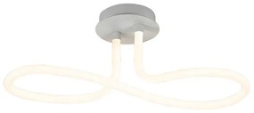 Lampada da tavolo LED moderno Rainy bianco, luce naturale Luce bianco naturale 810 LUMEN