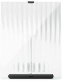 Cornice nera in vetro verticale con sostegno 19x23 cm Flute – Umbra