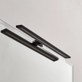 MCJ Luce per specchio a LED Espelho 40 cm nero 3.000 K