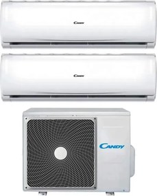 CLIMATIZZATORE CY-2T14OUT DUAL SPLT - PURA WIFI - 2 UNITA' INTERNE + 1 ESTERNA - 9000 BTU - A++/A+
