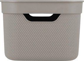 Scatola di plastica con coperchio Deco - Rotho