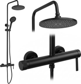 Set doccia Rea Rivo Black