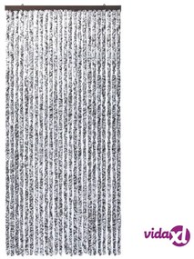 vidaXL Zanzariera Marrone e Beige 100x220 cm Ciniglia