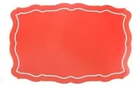 Tovaglietta sagomata 30x45 cm polipropilene